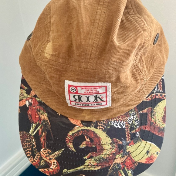 ROOK Corduroy Hat with Tropical print - Picture 4 of 4